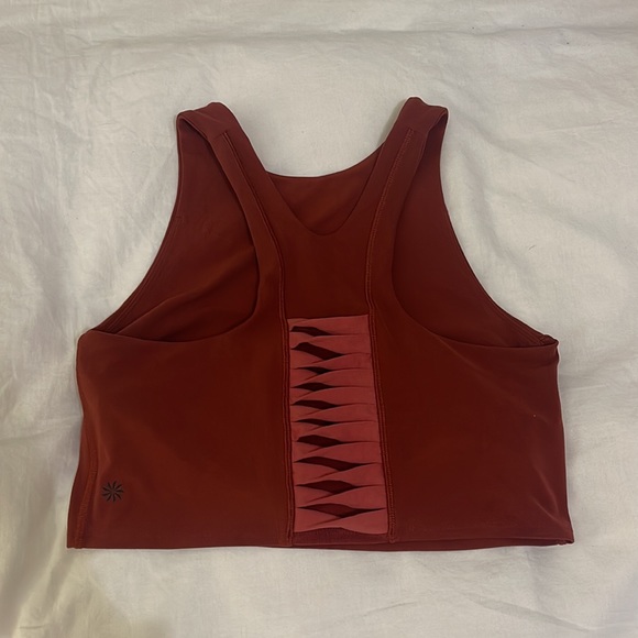 Athleta cropped Workout Top - Picture 2 of 3